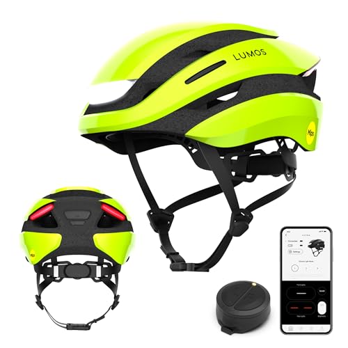 Lumos Ultra Smart Bike Helmet | Customizable Front and Back LED Lights with Turn Signals | Road Bicycle Helmets for Adults: Men, Women