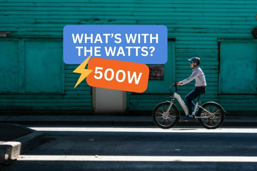 500W ELECTRIC BIKE