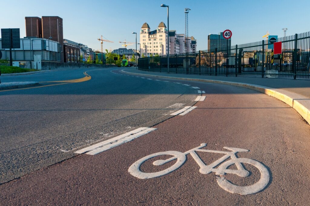 Bike Lane in Oslo
