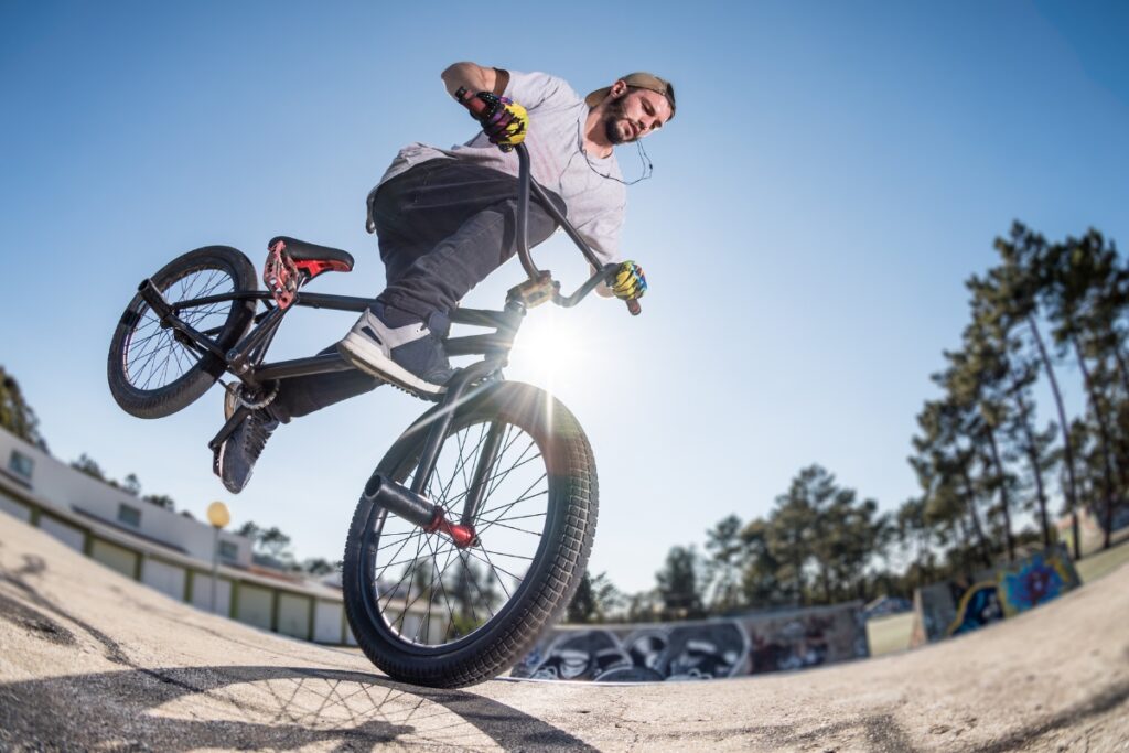 BMX Wheelie