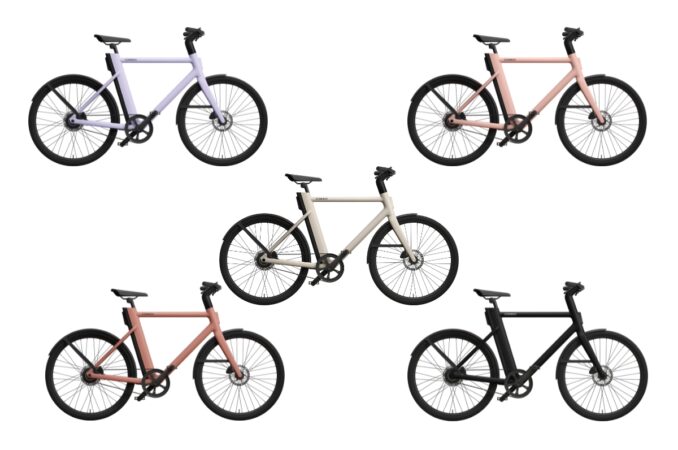 cowboy cruiser e-bike coloiurs