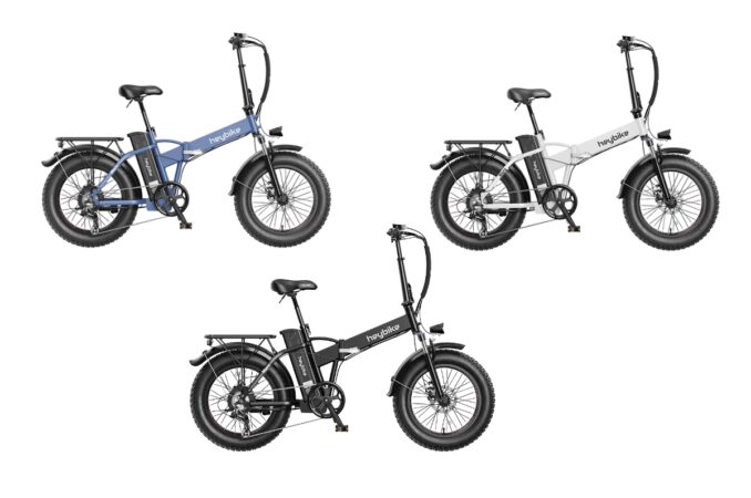 heybike mars folding e-bike colours