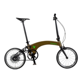hummingbird folding bike flax