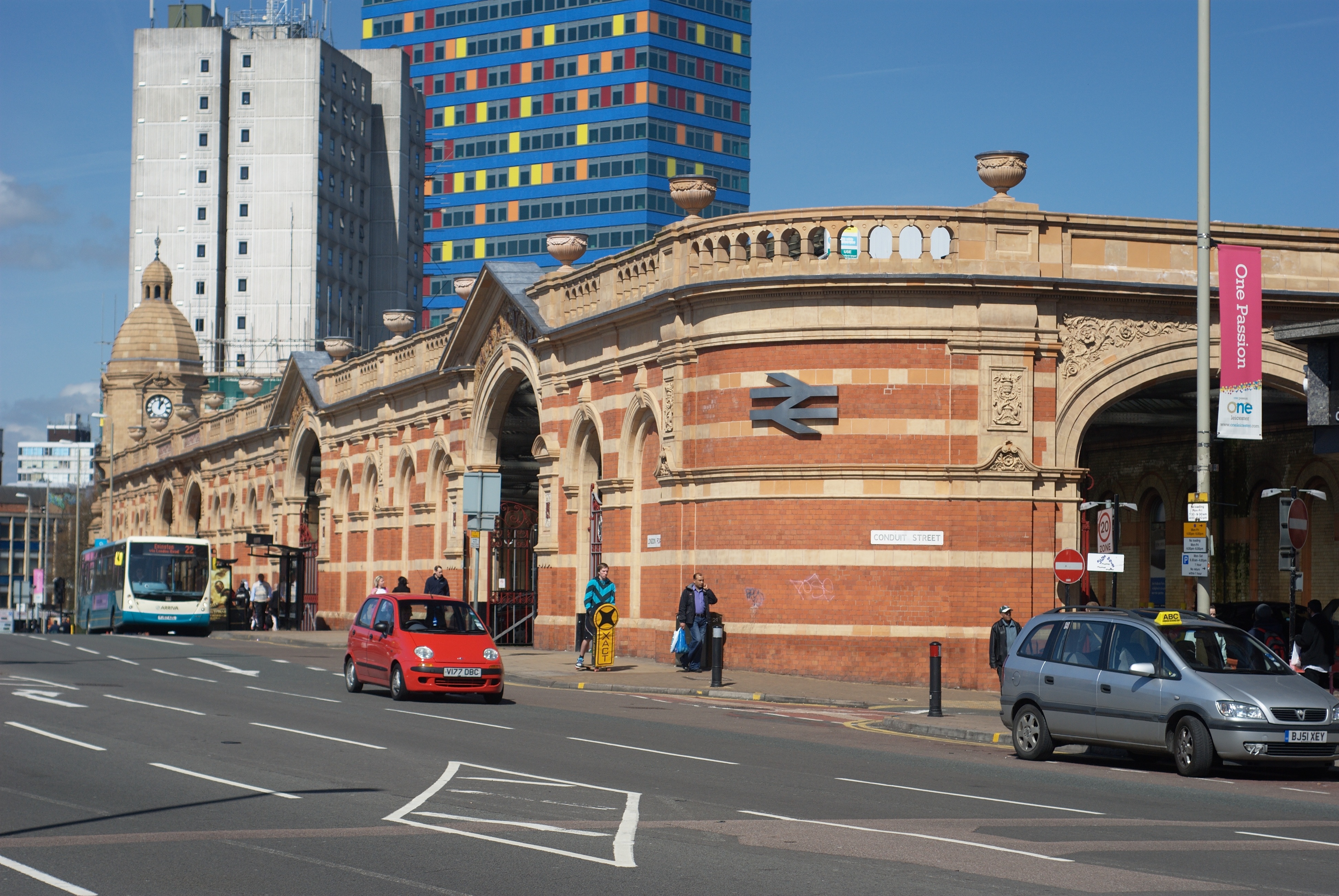 Image result for leicester train station