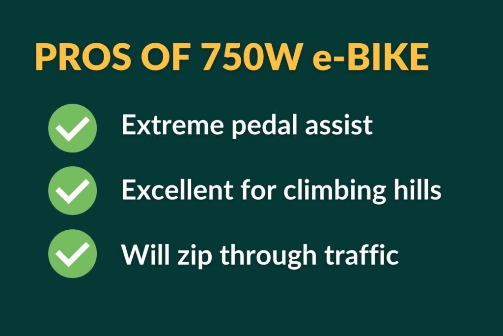 750W E-Bikes