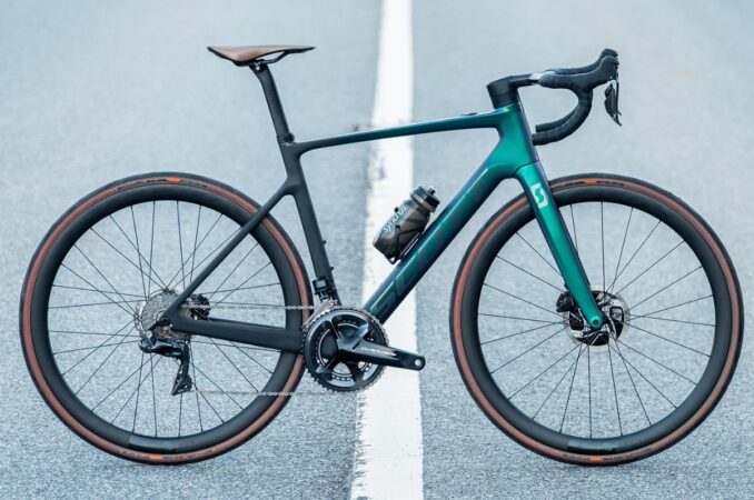 scott addict rc eride bike green