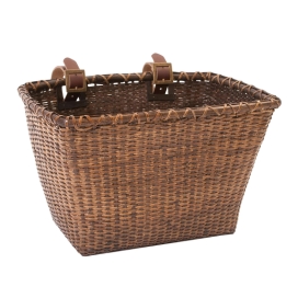 toto handwoven cane bike basket